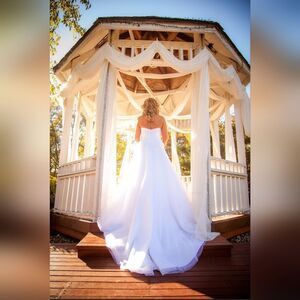 David's bridal wedding dress size 12